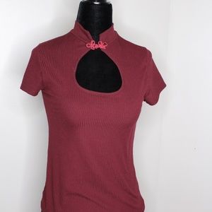 Asian Culture Inspired Top